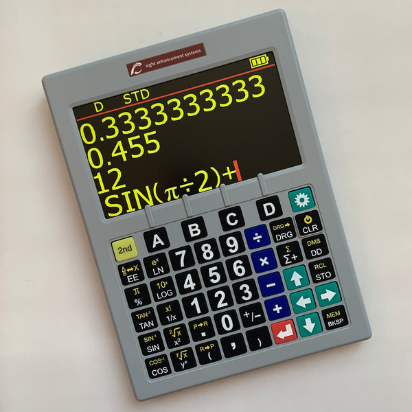 SciPlus-3200 Scientific Calculator – Sight Enhancement Systems